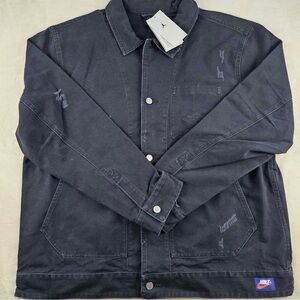 NEW Nike Air Jordan Rare Air Chicago Men's Size XL Jacket Black IB3001-010
